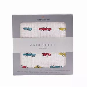 Vintage Muscle Cars Crib Sheet